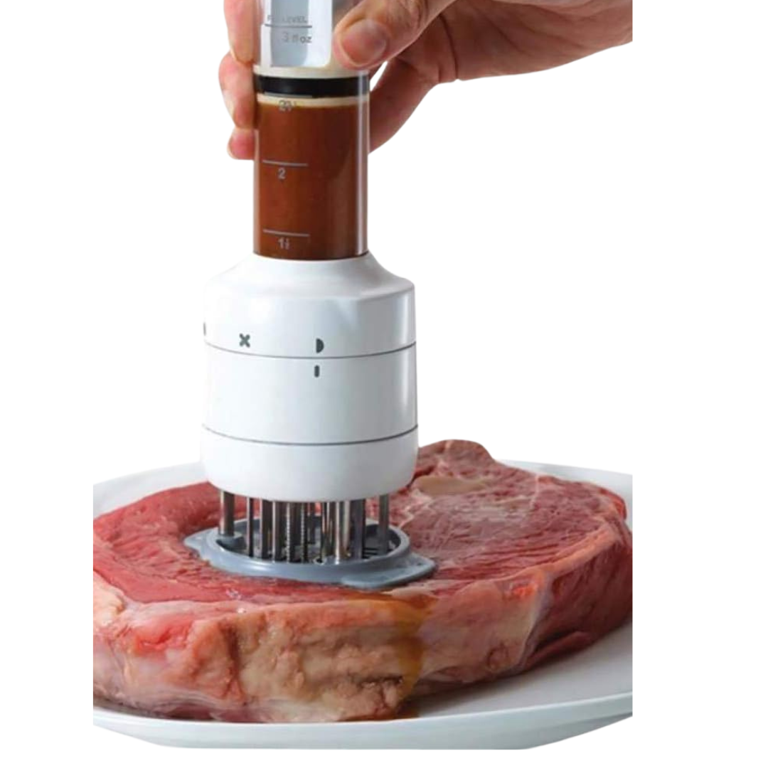 🔥 Marinado Express: Inyector Profesional de Salsas 🍖💦
